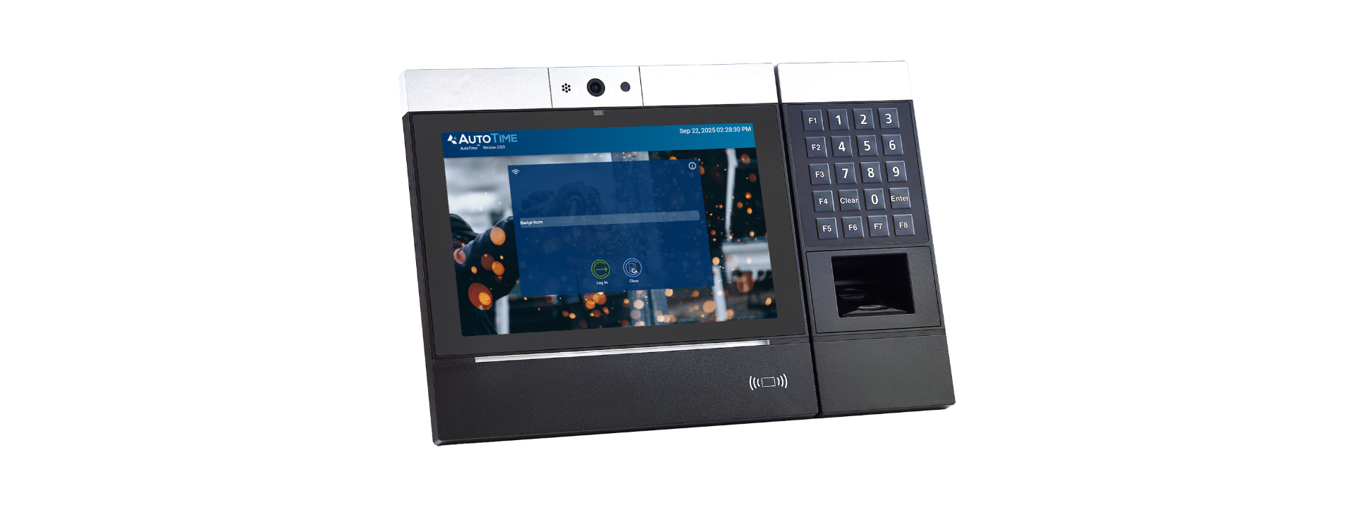 stride80 time clock terminal