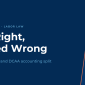 Wage law vs. DCAA accounting